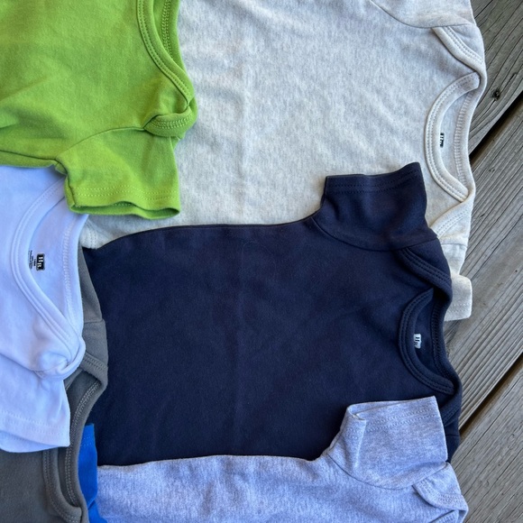 8 HB Infant Baby Toddler Colorful Snap Bodysuit Onesies - Picture 5 of 8